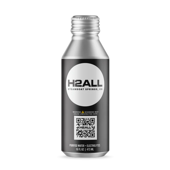 H2ALL Aluminum Case - Metal bottle (image placeholder)
