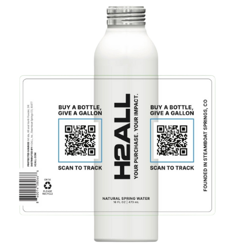 H2ALL Trivium Case - Aluminum bottle